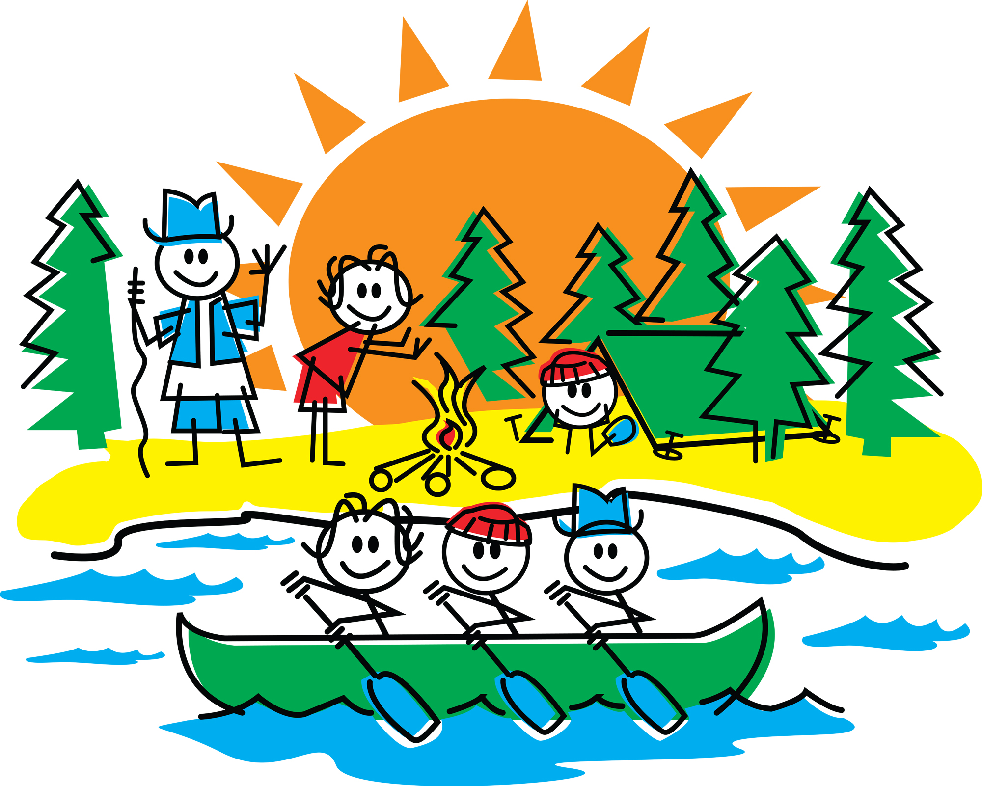 free summer camp clipart images - photo #11